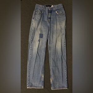 Levi's SilverTab Straight Relaxed Fit Denim Jeans - Classic Blue